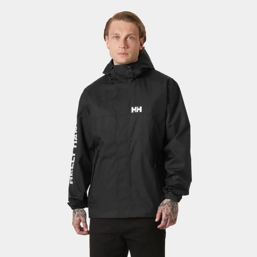 Helly Hansen Ervik Technical Rain Shell Black Men’s